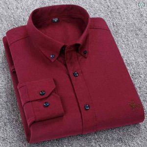 シャツ メンズ 男性用 長袖 オックスフォードシャツ 綿 刺繍 大きいサイズ ロゴ2 シャツ メンズ 男性用 長袖 オックスフォードシャツ 綿 刺繍 大きいサイズ ロゴ2